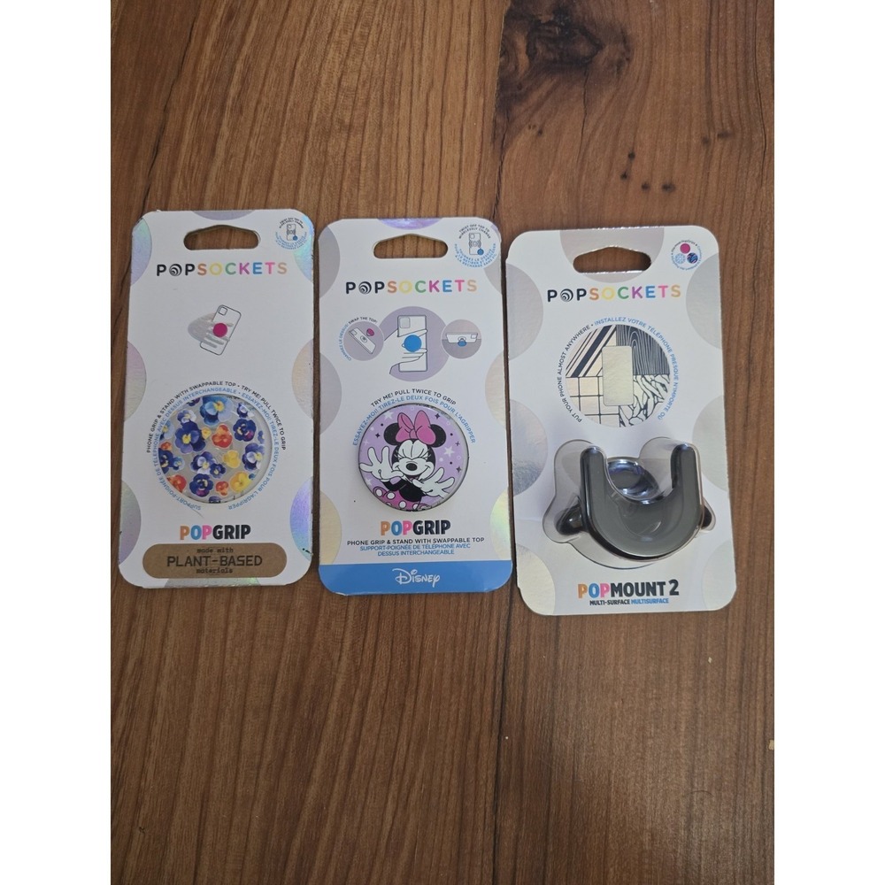 Popsockets PopMount 2 Multi Surface Popsocket W Popsockets Minnie Mouse